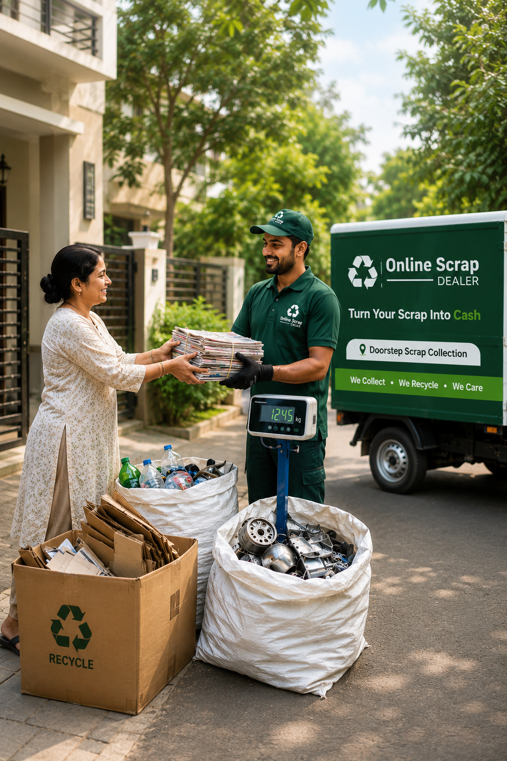 Eco-friendly scrap recycling